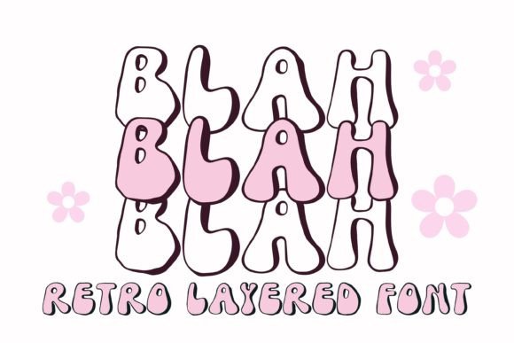 Blah Blah Blah: The Retro Display Font That Elevates Small Business Branding