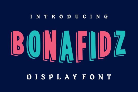 Bonafidz: The Display Font That Elevates Editorial Design