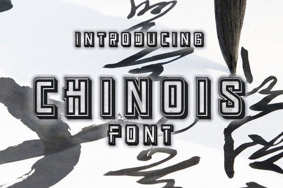 Chinois: A Stylish 3D Font That Brings Life to Brand Projects