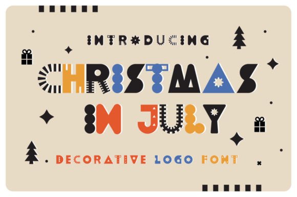 Christmas in July: A Premium Display Font for Holiday Branding