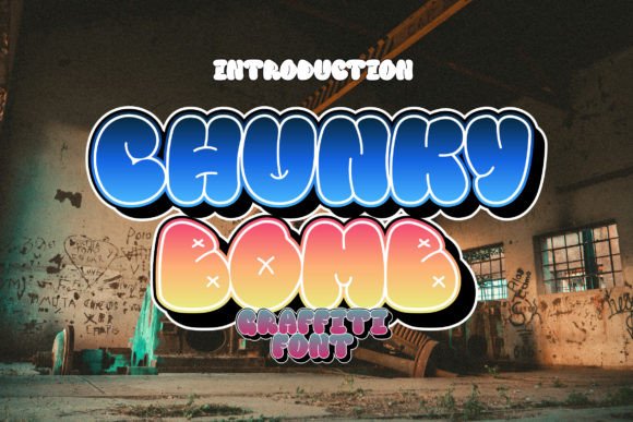 Chunky Bomb: The Playful Typeface for Bold Digital Brands