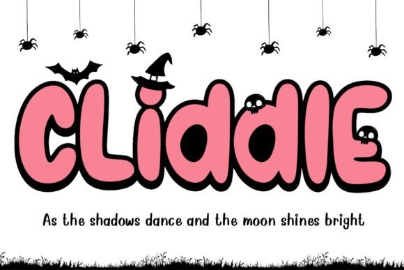 Cliddle Font: The Spookiest Display Typeface for Seasonal Campaigns