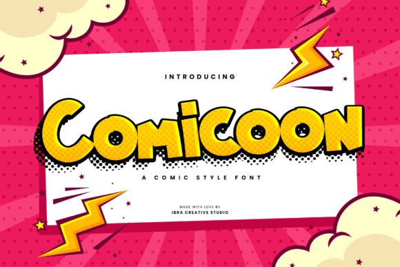 Comicoon: The Vibrant Display Font That Transforms Small Business Branding