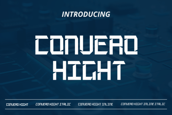 Convero Hight: The Display Typeface That Powers High-Impact Campaigns