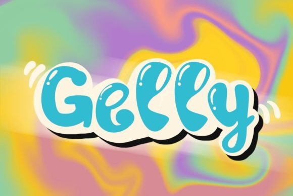 Cute Gelly: A Playful Display Typeface for Modern Web Design