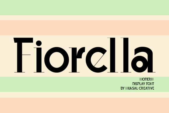Fiorella: The Modern Display Typeface for Scroll-Stopping Campaigns