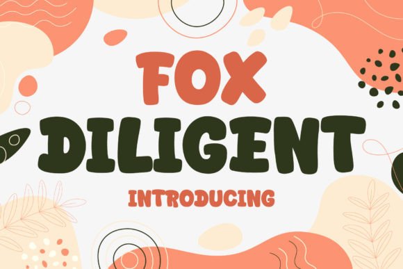 Fox Diligent: The Bold Display Typeface for High-Impact Campaigns