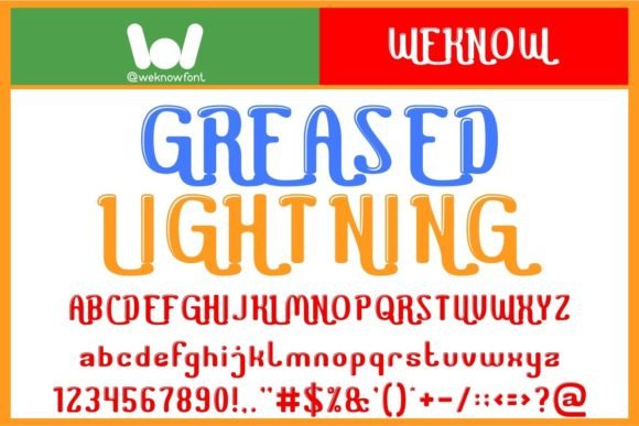 Greased Lightning: The Display Font That Elevates Small Business Branding