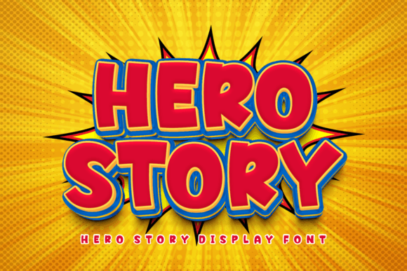 Hero Story: The Display Font That Elevates Your Brand Identity