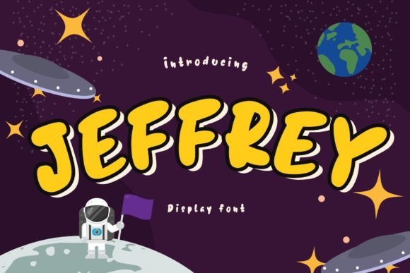 Jeffrey: The Playful Display Font That Elevates Campaign Visuals