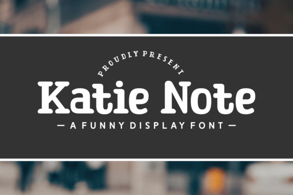 Katie Note: A Happy Handwritten Typeface for Vibrant Brand Identity