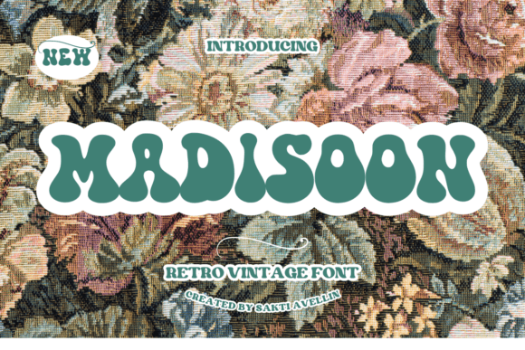 Madisoon: The Retro Display Font for Handmade Crafts