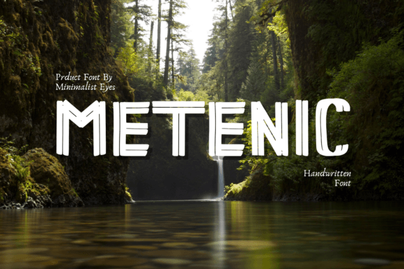 Metenic: The Quirky Display Font That Elevates Small Business Branding