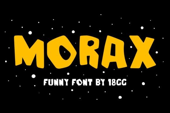 Morax: The Solid Stone-Like Typeface for Bold Web Design