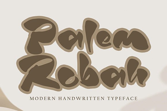 Palem Robah: The Quirky Display Font That Elevates Campaign Creativity