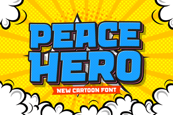 Peace Hero: The Thick Display Font That Elevates Digital Branding