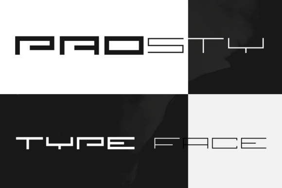 Prosty: A Minimalist Display Typeface for Editorial Design