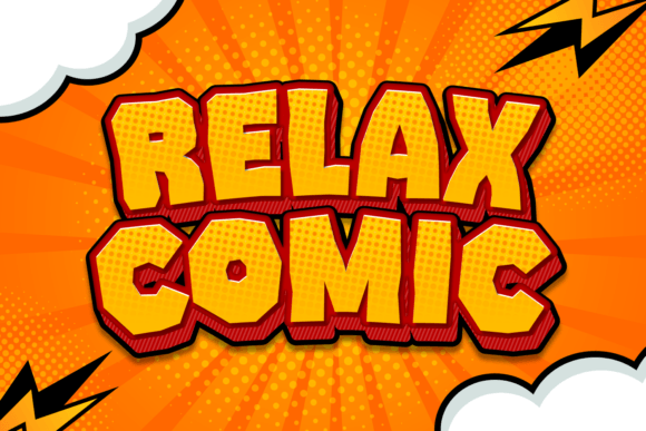 Relax Comic: The Display Typeface That Elevates Editorial Design