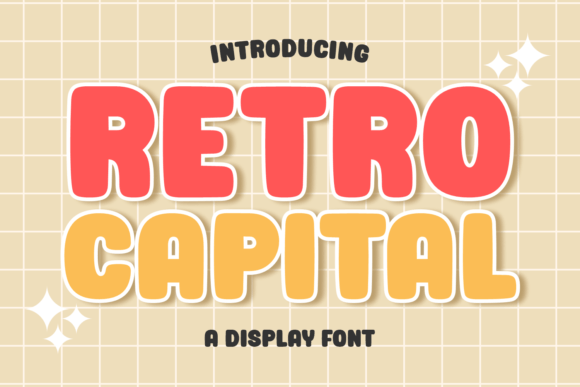 Retro Capital: The Bold Typeface That Elevates Small Business Branding