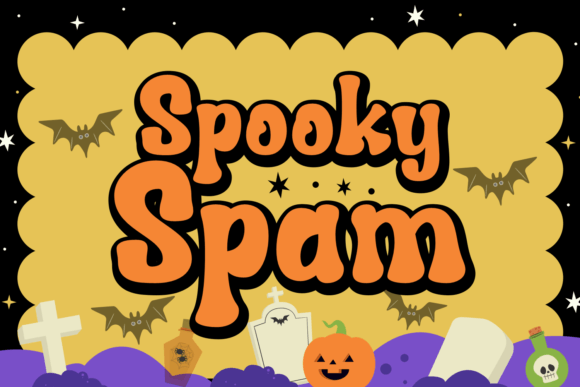 Spooky Spam: A Quirky Display Font for Bold Branding