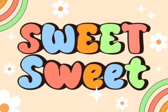 Sweet Sweet Font: The Perfect Typeface for Whimsical Branding