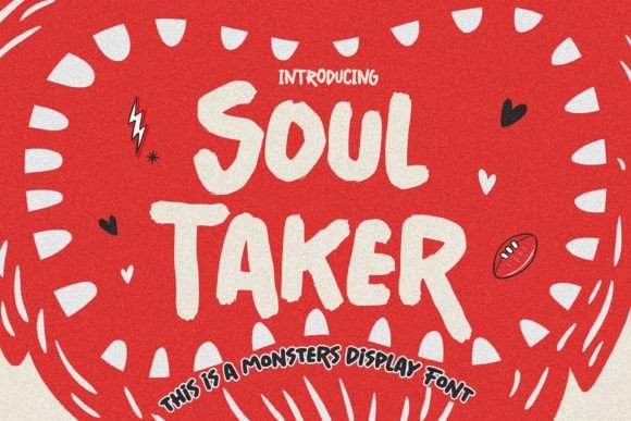 Upgrade Your Brand Identity with the Soul Taker Typeface