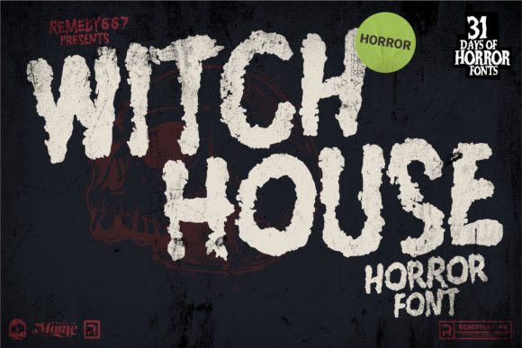 Witch House: A Dark Display Font for Web Designers